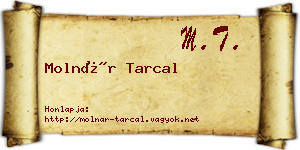 Molnár Tarcal névjegykártya